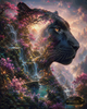 Das verborgene Paradies by Saphira 80x100 mit 220 Farben