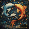 Sternzeichen Fische by Lexxa 80x80 mit 180 Farben Artifey Studio