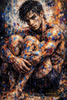 Explosion de colores de Daye 80x120 con 240 colores