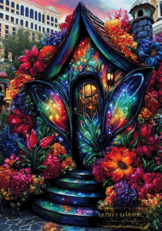 Fairytale House by Artifey 70x100 with 230 colors