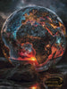Earth by Morrigan 90x120 mit 220 Farben - Artifey Studio