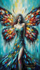 Wings of Mosaic by MAD 70x120 with 350 colors