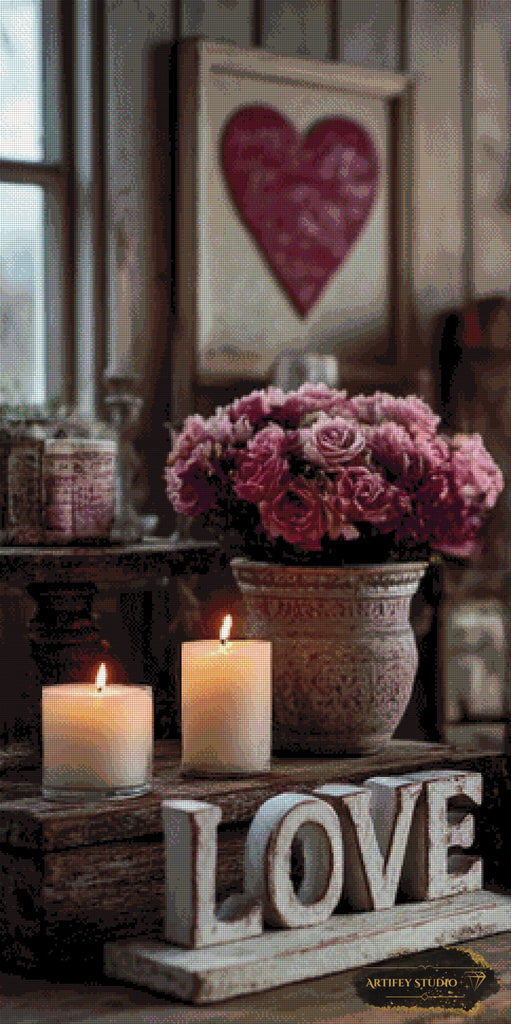 Scent of lasting Love by Skyler 60x120 mit 130 Farben - Artifey Studio