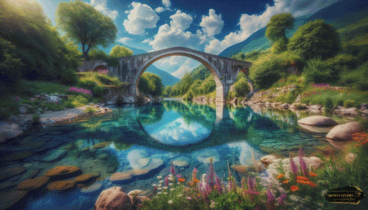 Das Auge des Tals by Diynamite 140x80 mit 210 Farben