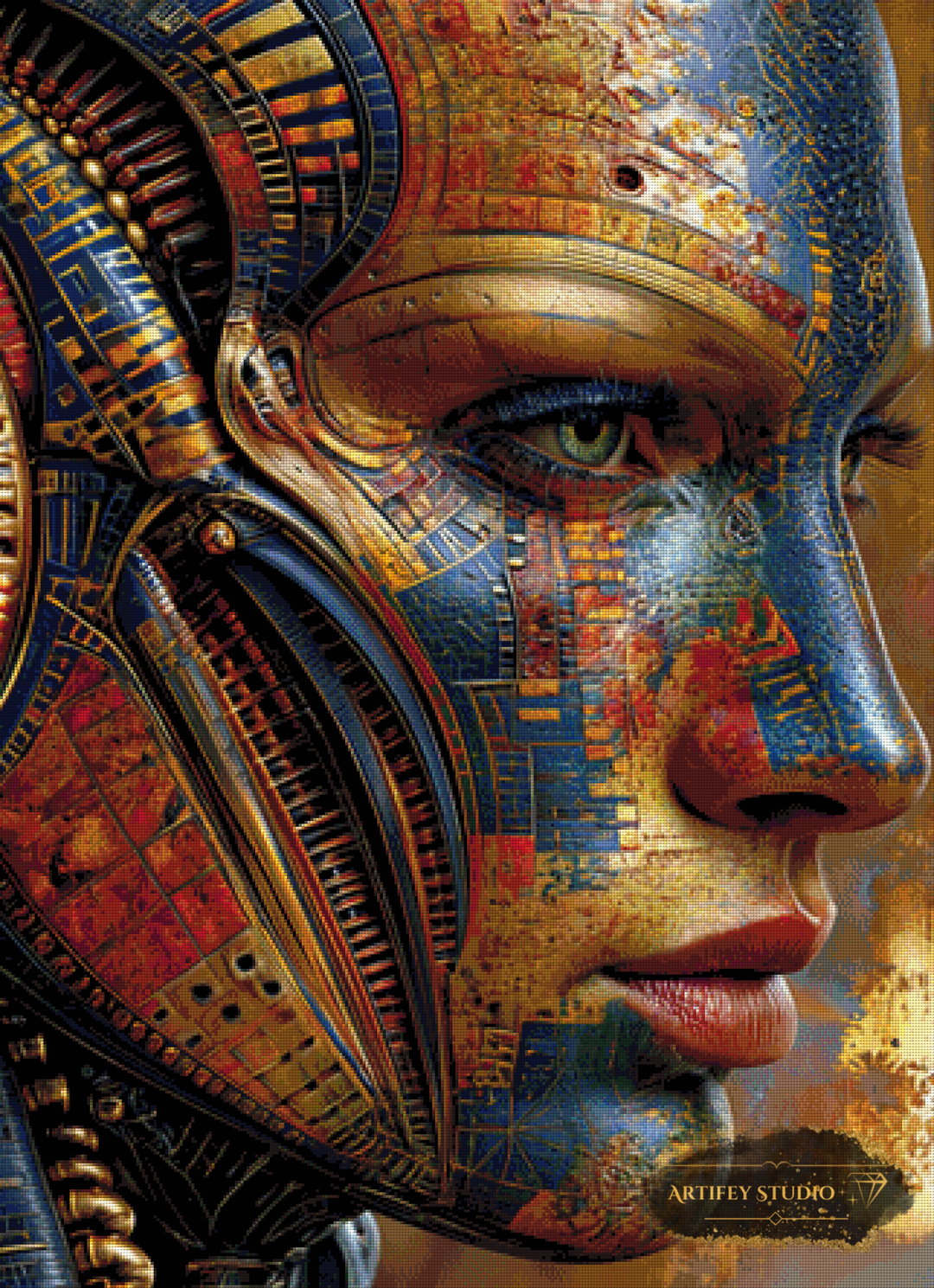 Cipher by Skyler 80x110 mit 230 Farben