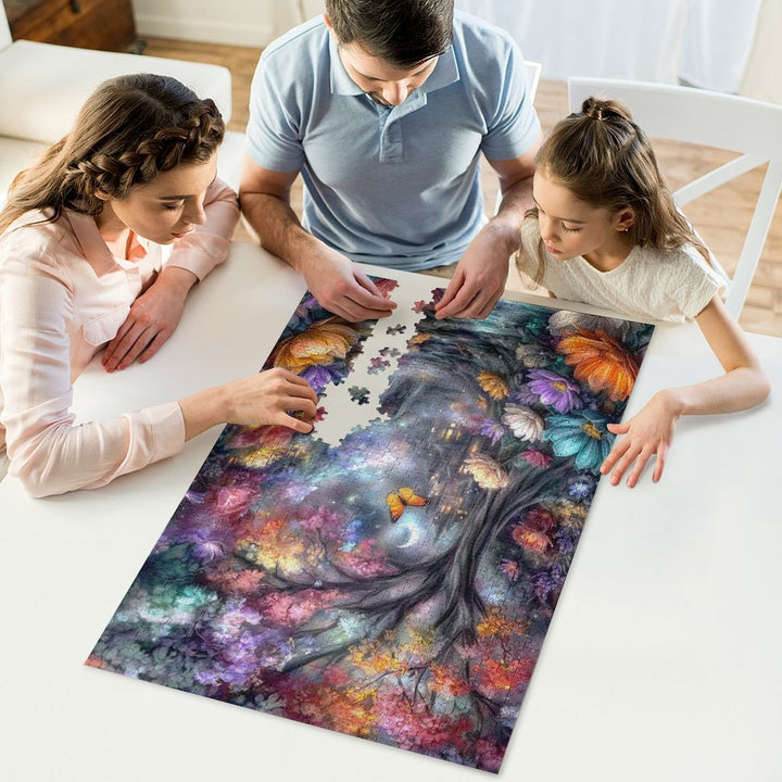 The tree that watched by Artifey Jigsaw Puzzles - Artifey Studio