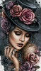 Vintage Elegance by Artifey 70x120 mit 135 Farben