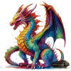 Holzpuzzle- Drache - Artifey Studio