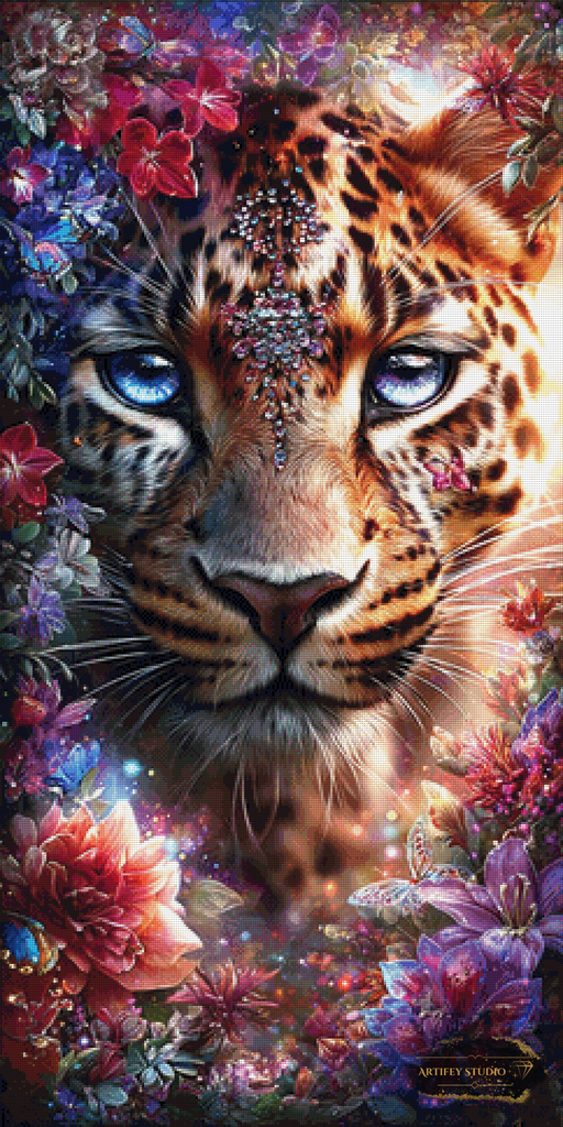 Jewel Eyes  by Artifey 60x120 mit 310 Farben