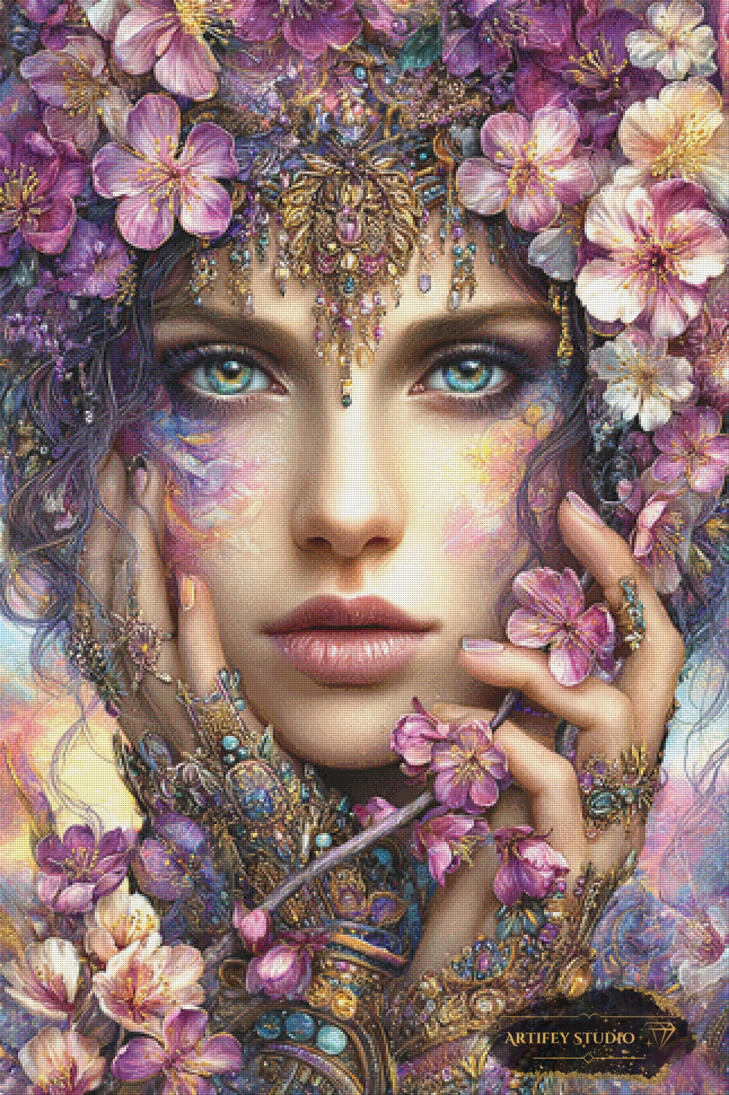 Ms Blossom by Mirael 80x120 mit 260 Farben