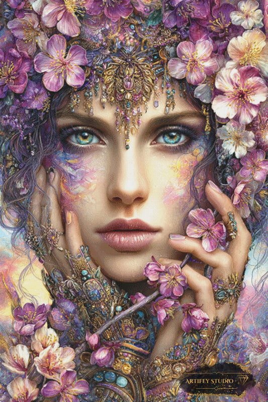 Ms Blossom by Mirael 80x120 mit 260 Farben