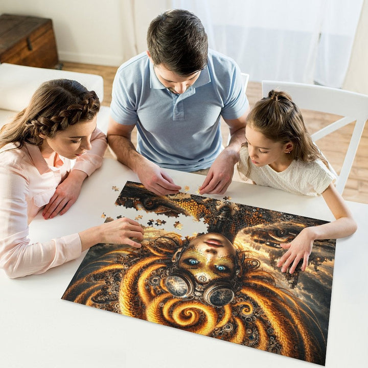 Safran yellow Vision by MAD Jigsaw Puzzles Artifey Studio