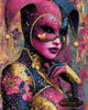 Farbenspielerin by Morrigan 80x100 mit 300 Farben - Artifey Studio