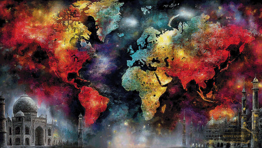 Atlante della Fantasia by Skyler 190x90 mit 320 Farben