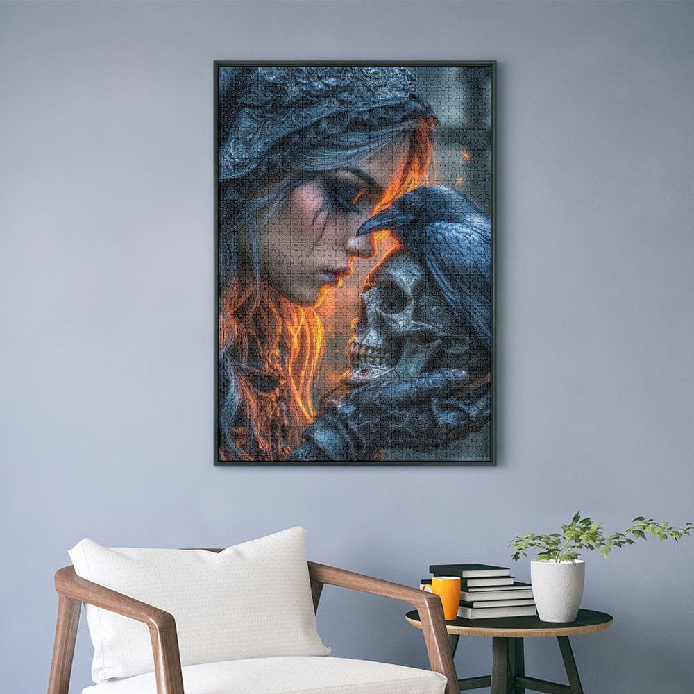 Berührung des Jenseits by Artifey Jigsaw Puzzles - Artifey Studio