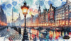 Lantern light and sail by MAD 120x70 mit 270 Farben Artifey Studio
