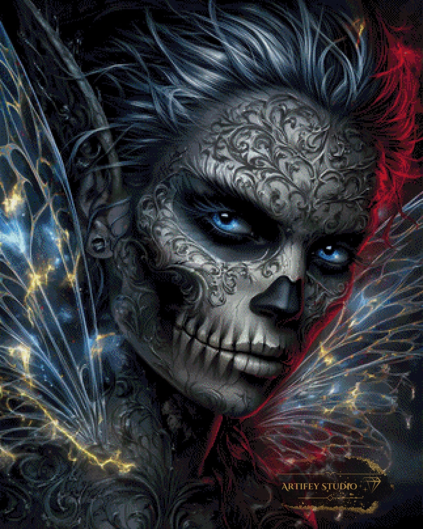 Der Tag der toten Fee by Mirael 80x100 mit 160 Farben