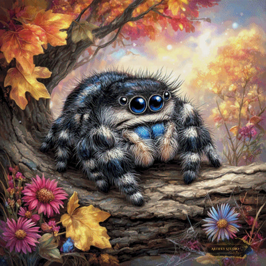 Spiderchen by Kaida 90x90 mit 260 Farben