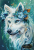 Fantasy Wolf by Pixxchicks 75x110 mit 190 Farben Artifey Studio