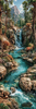 Path of Water by Artifey 50x150 with 230 colors