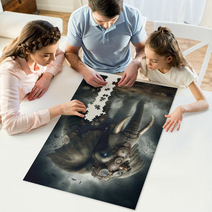 Der letzte Koloss by Diynamite Jigsaw Puzzles - Artifey Studio