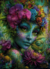 Dschungelsymbiose by Morrigan 80x110 mit 260 Farben