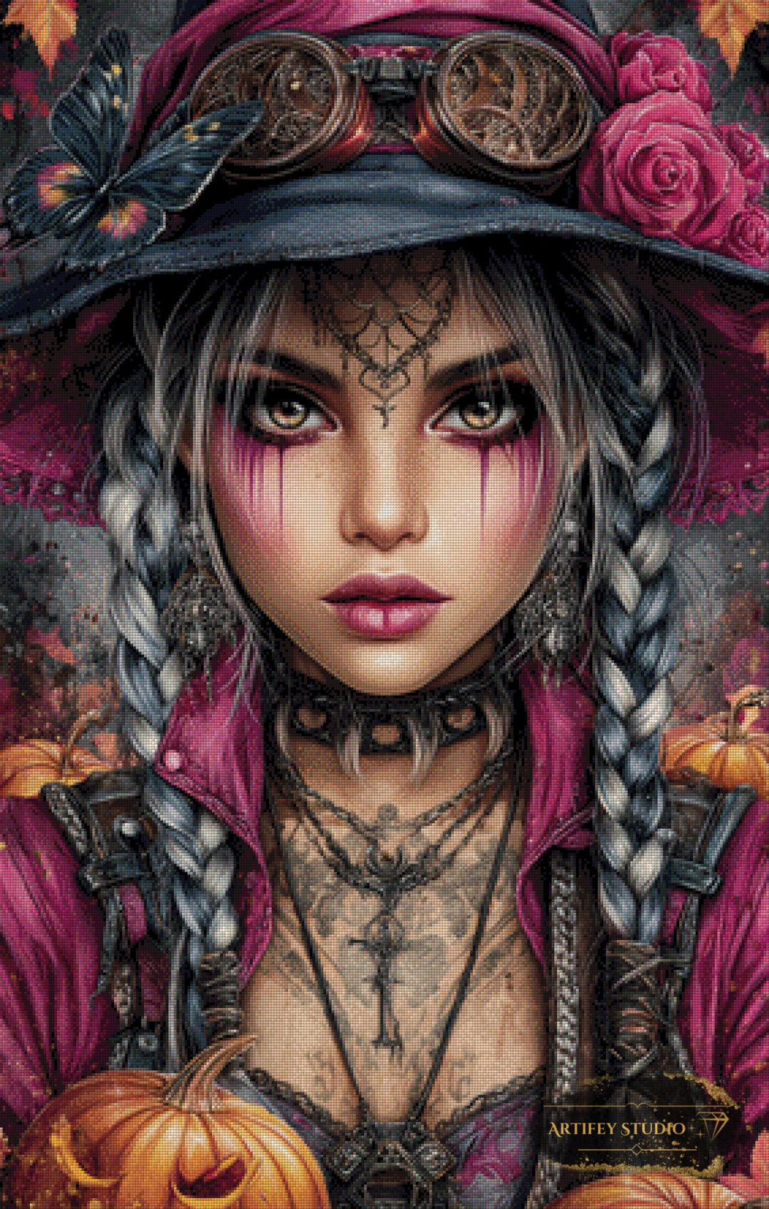 Mandy by Kaida 70x110 mit 170 Farben - Artifey Studio