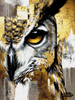 Goldene Wachsamkeit by LaViie 60x80 mit 135 Farben