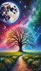 Zwischen Himmel und Erde by Diynamite 70x120 mit 360 Farben - Artifey Studio