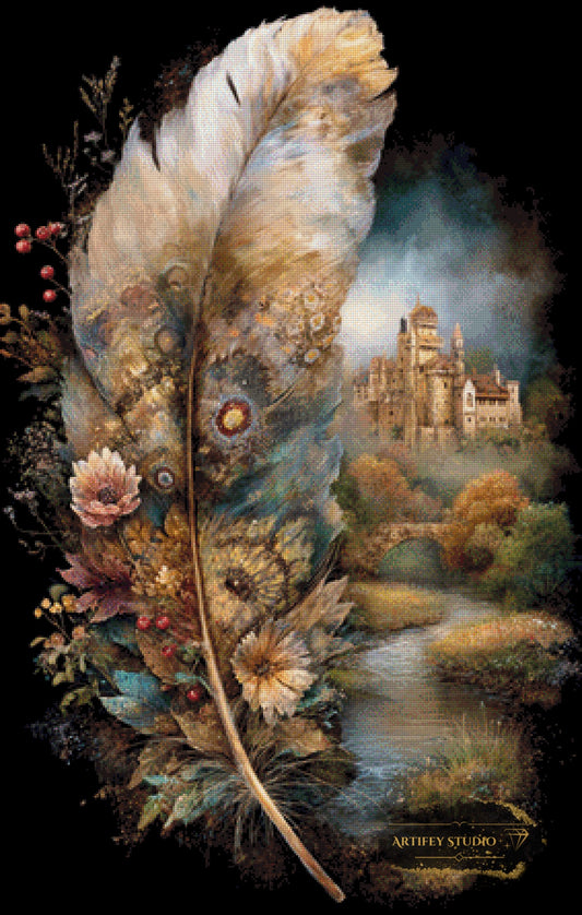 Blumenfeder by Lexxa 70x110 mit 170 Farben