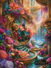 Fantasy Cascades by Radio Painter Susi 120x160 mit 400 Farben