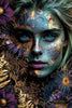 Flower Face by Morrigan 80x120 mit 250 Farben - Artifey Studio