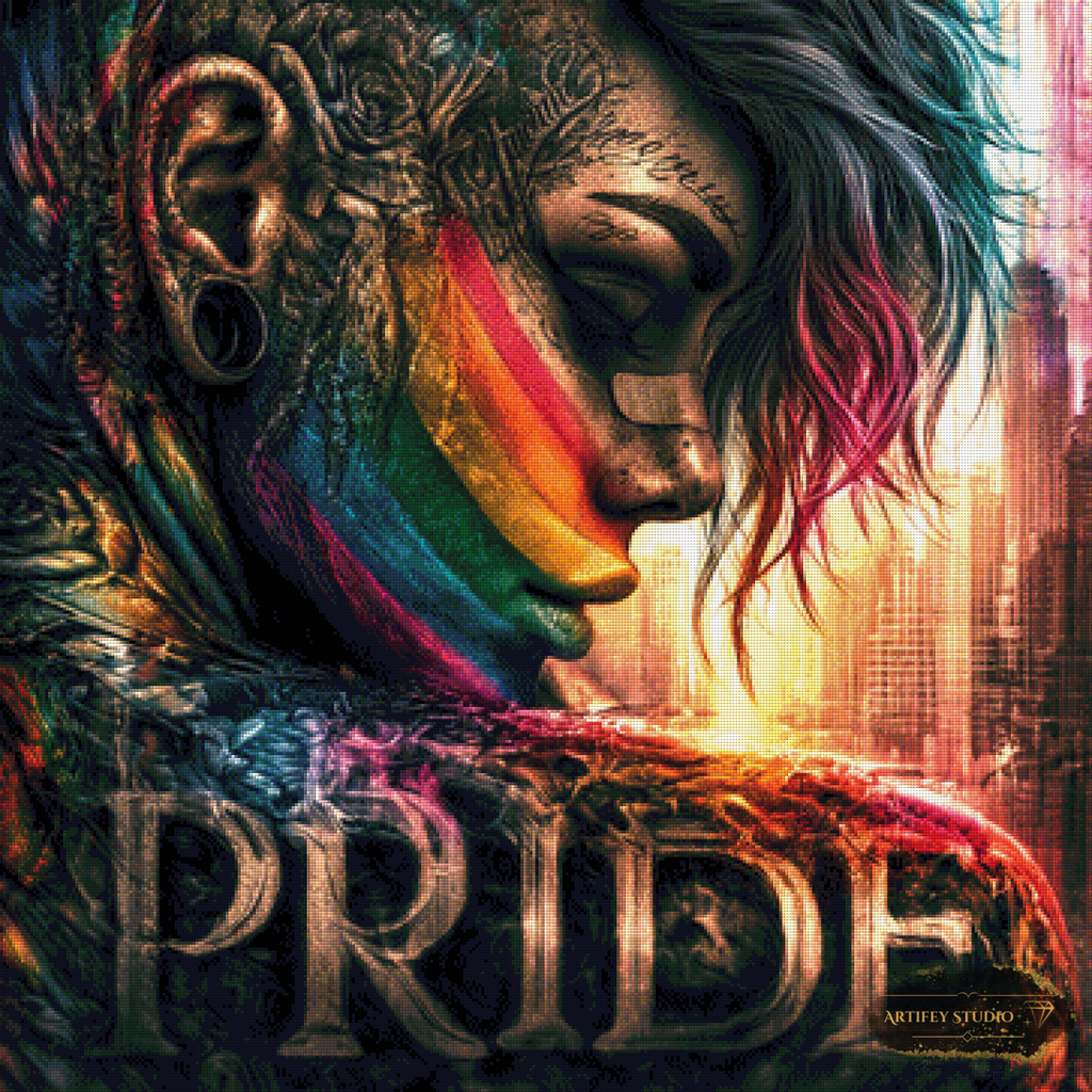 True Self by Artifey 90x90 mit 310 Farben