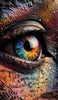 Das Auge im Fokus by MAD 70x120 mit 310 Farben Artifey Studio