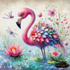 Magic of the silent Pond by MAD 80x80 mit 320 Farben