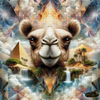 Zwischen den Pyramiden by MAD 90x90 mit 230 Farben
