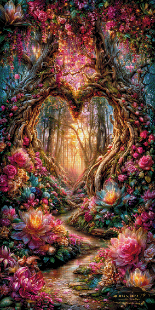 Wildheart by Artifey 70x140 mit 350 Farben