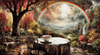 Teatime behind the rainbow by Morrigan 180x100 mit 230 Farben - Artifey Studio