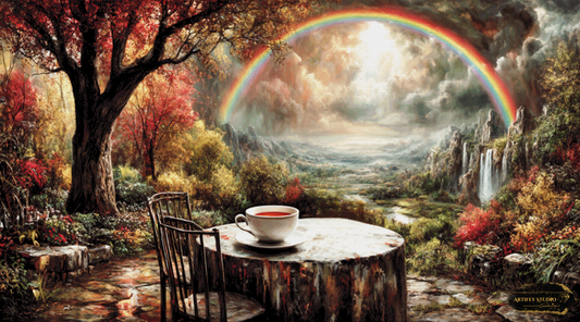 Teatime behind the rainbow by Morrigan 180x100 with 230 colors