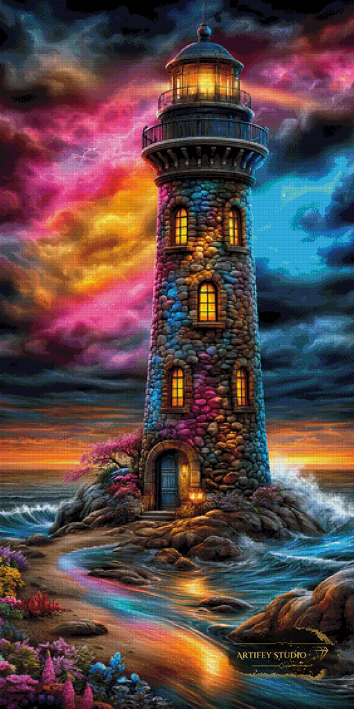 Wächter der Gezeiten by Morrigan 70x140 mit 280 Farben