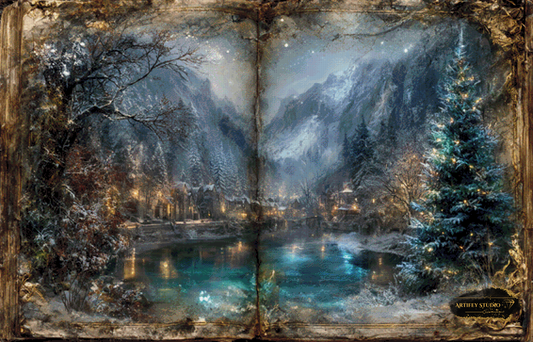 Winterbook II by Morrigan 140x90 with 200 colors
