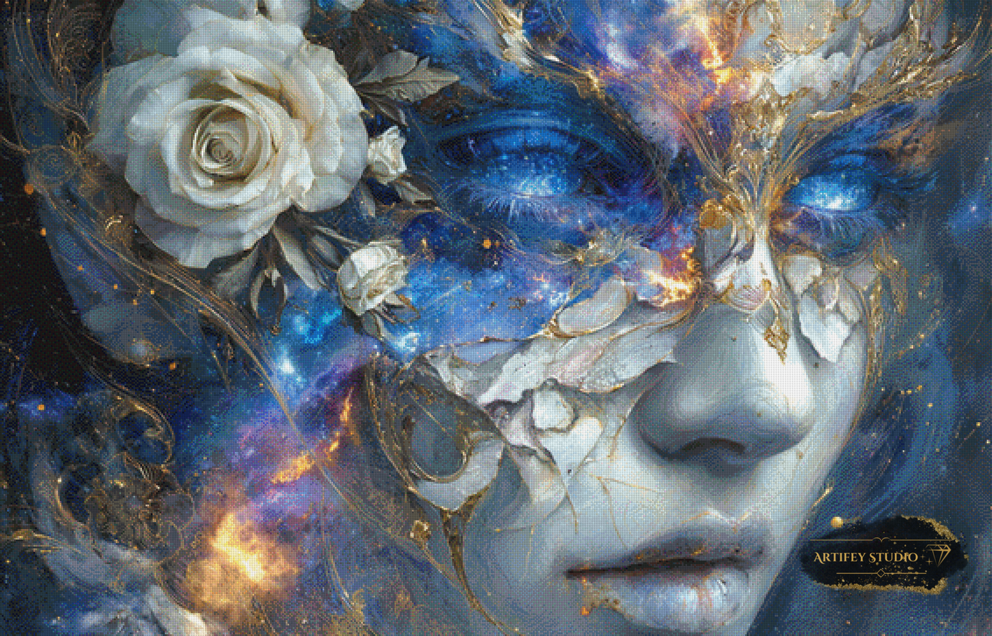 Galaxy Mind by Artifey 140x90 with 240 colors