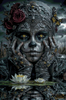 Queen of the Drowned by Artifey 80x120 mit 110 Farben - Artifey Studio