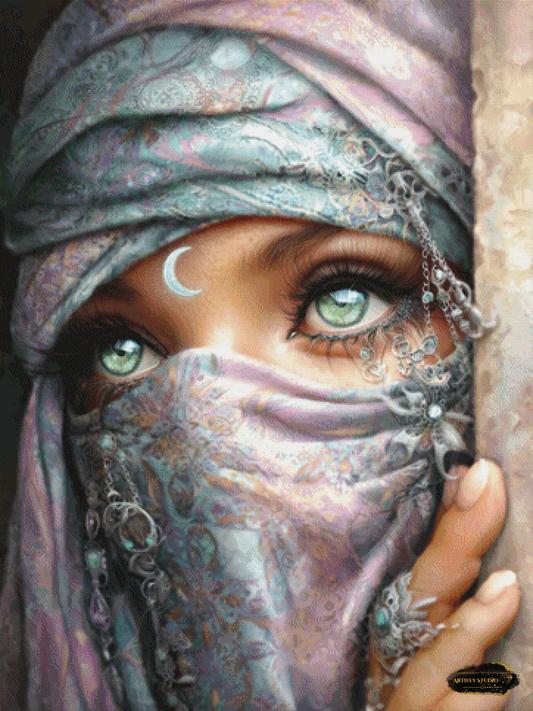 Hidden Beauty by Artifey 90x120 mit 180 Farben