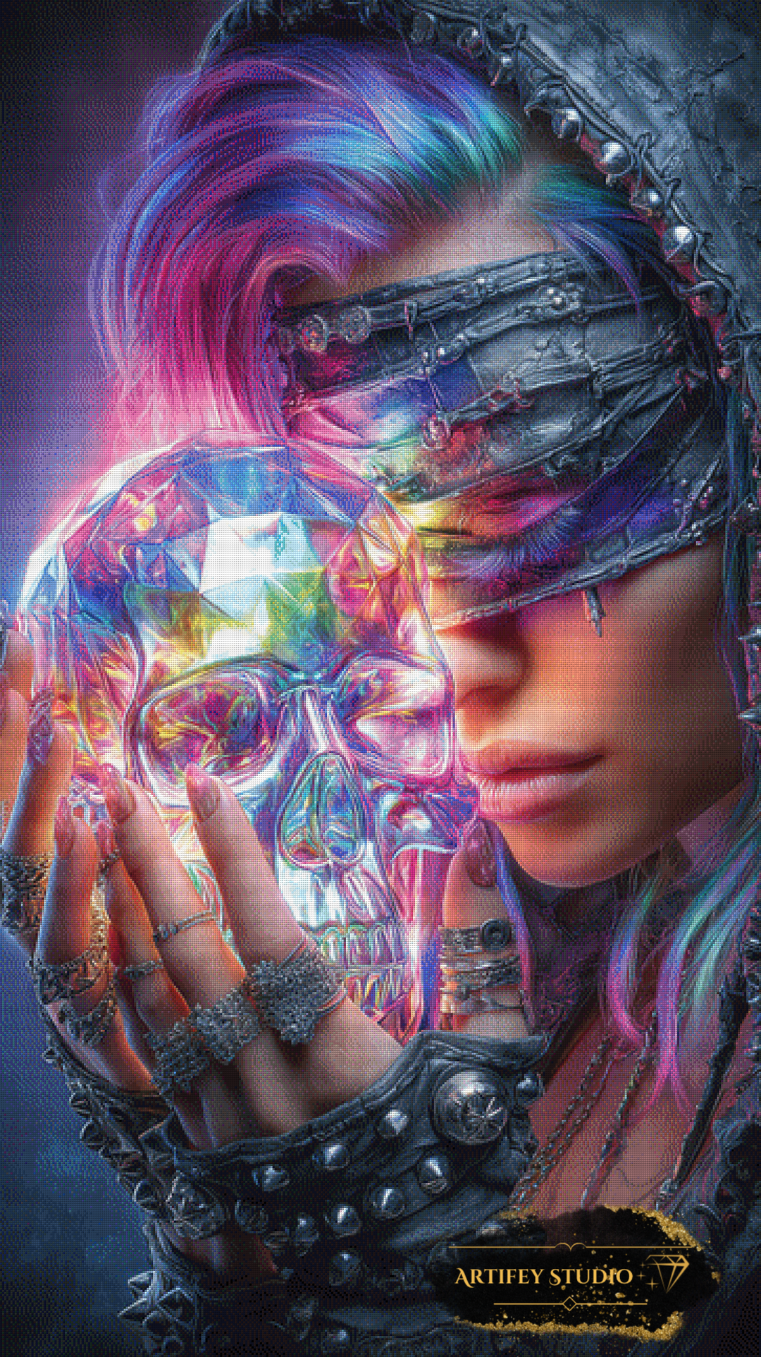 Anastasia by Artifey 90x160 mit 350 Farben - Artifey Studio