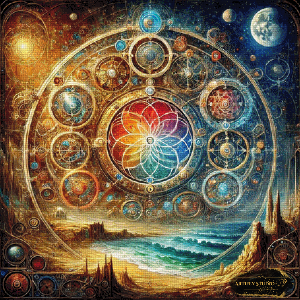 Time of Magic by Artifey 110x110 mit 330 Farben - Artifey Studio