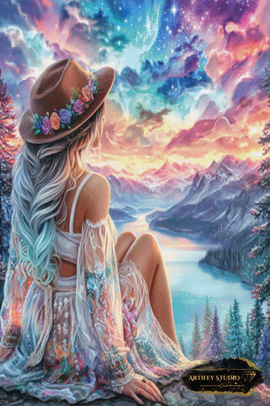 Relax in the nature by Artifey 80x120 with 250 colors