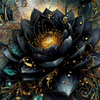 Lotus der Nacht by Artifey 90x90-210 Artifey Studio