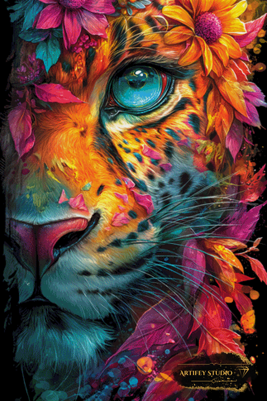 The Soul of the Jungle by Artifey 80x120 with 360 colors
