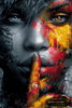 The colors of Silence by Mirael 80x120 mit 250 Farben - Artifey Studio